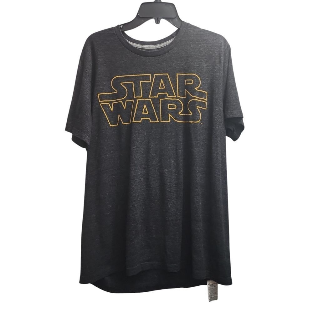 Old Navy Star Wars Classic Logo Graphic T-Shirt Men's Casual Cotton Blend L/G